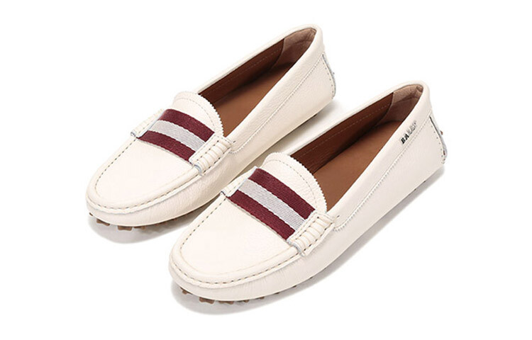 Женская повседневная обувь, женская, костяная белая Bally — фото 3