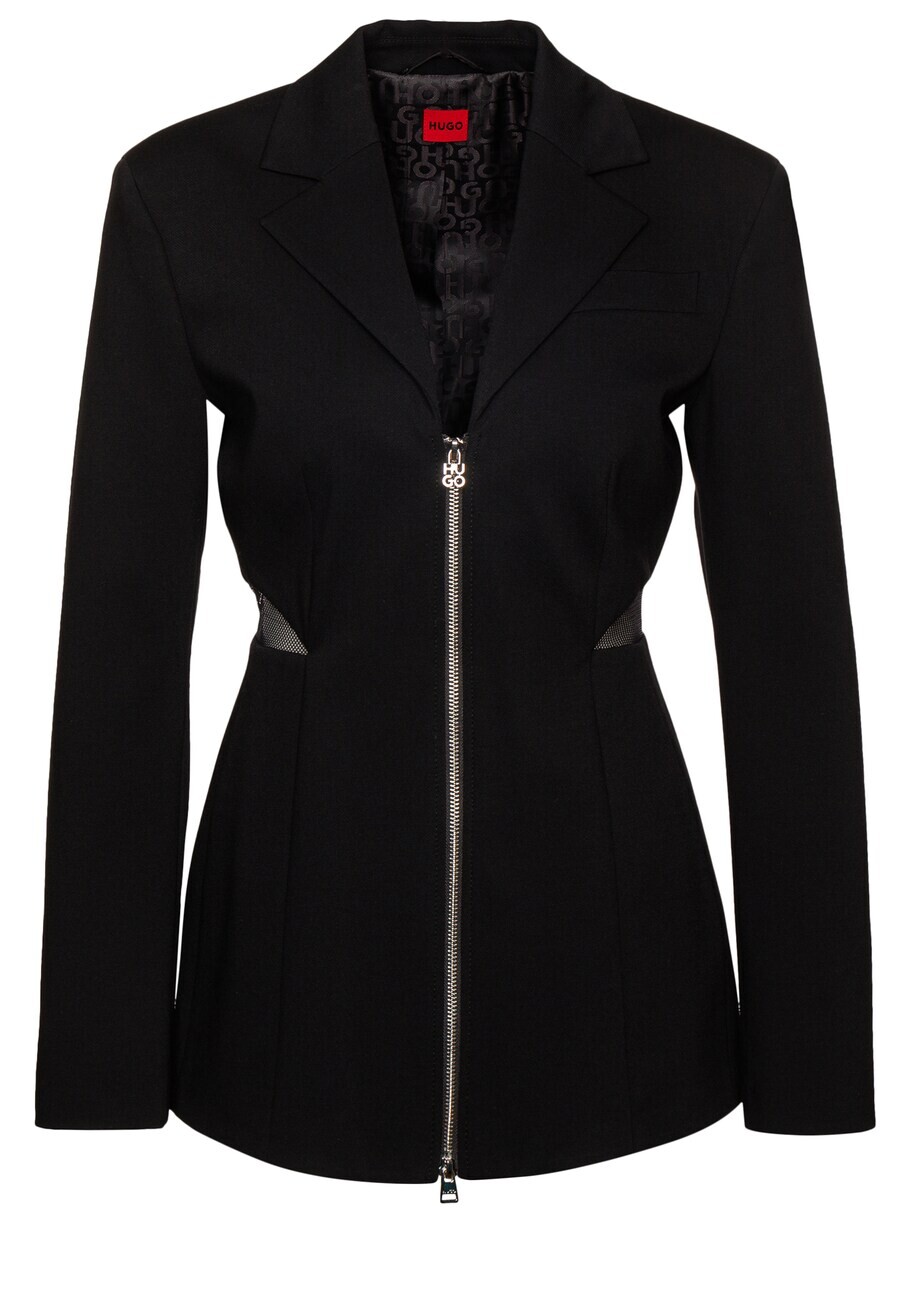 

Классический блейзер HUGO Blazer Azera, черный