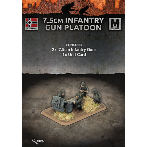 

Фигурки Flames Of War: 7.5Cm Infantry Gun Platoon (X2)