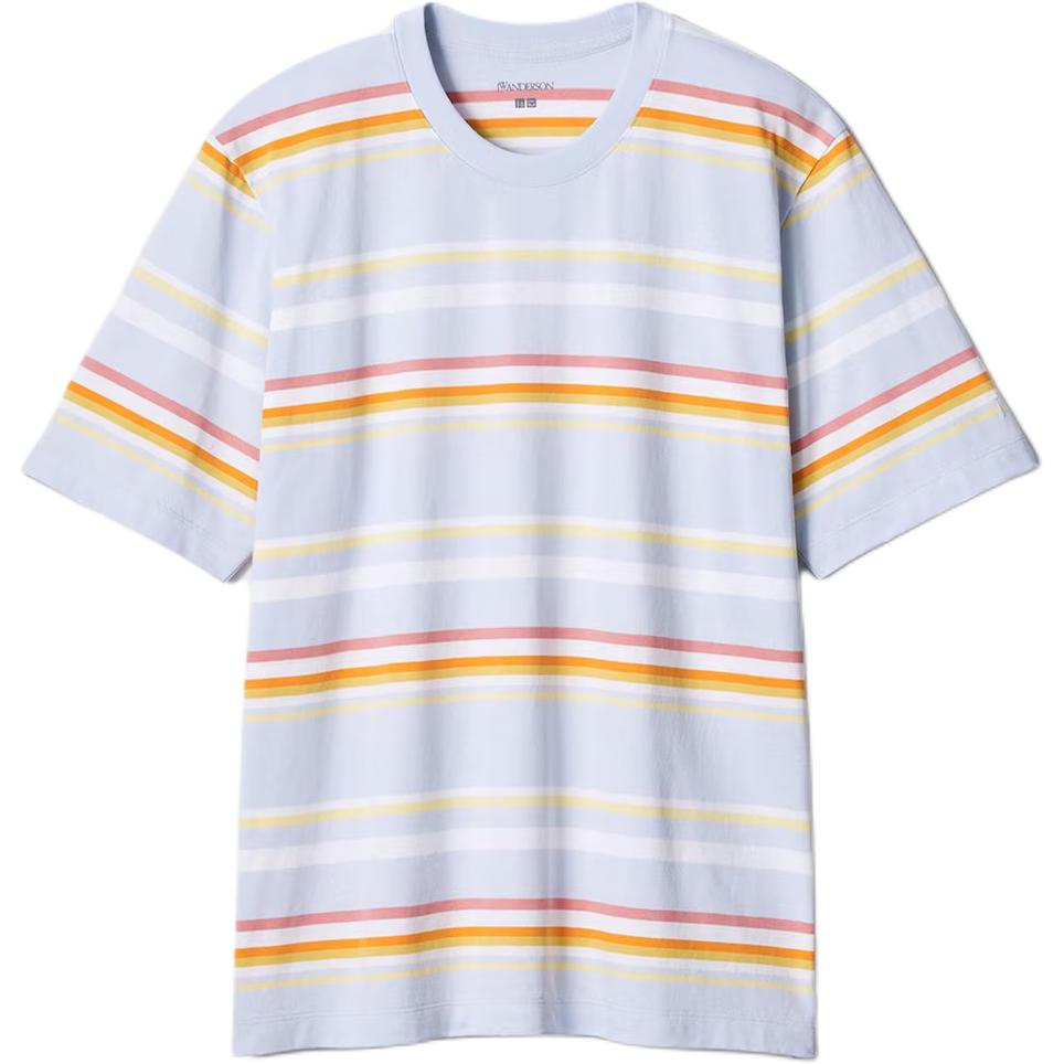 

UNIQLO Футболка JW Anderson SS25 Unisex Light Blue, Синий, UNIQLO Футболка JW Anderson SS25 Unisex Light Blue