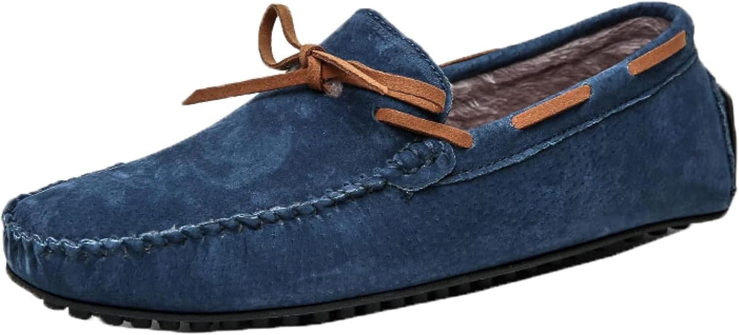 

Мужские повседневные лоферы OXCOWNIU, с регулируемой шнуровкой, плоской подошвой, мужские скейт-ботинки, синий