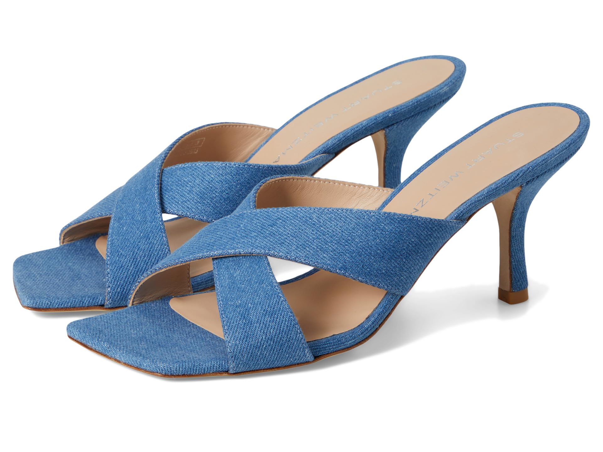 Туфли Stuart Weitzman Dayna Slide 75, Washed