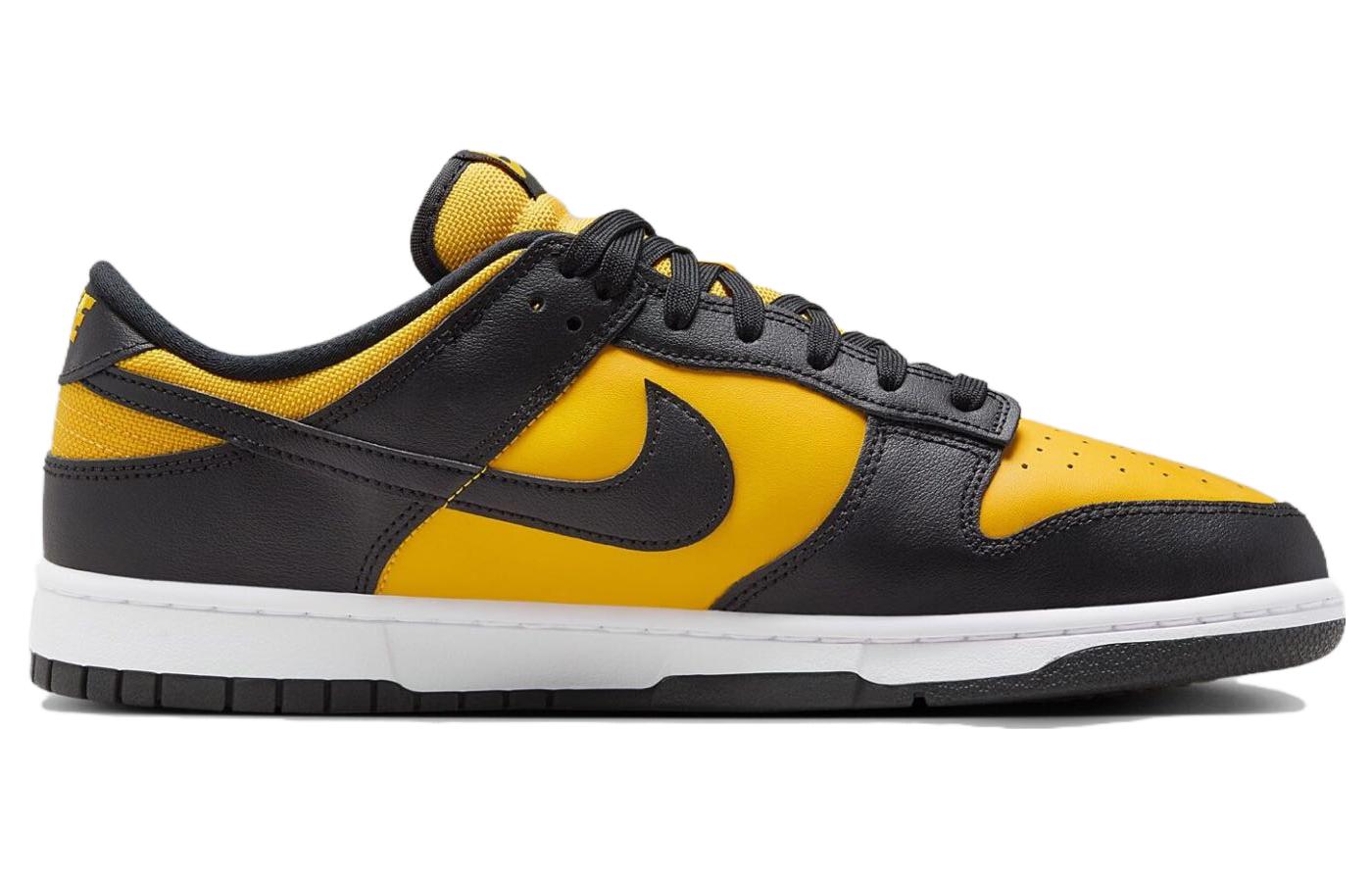 Dunk Low 'Reverse Goldenrod' Nike, черно-желтая — фото 2