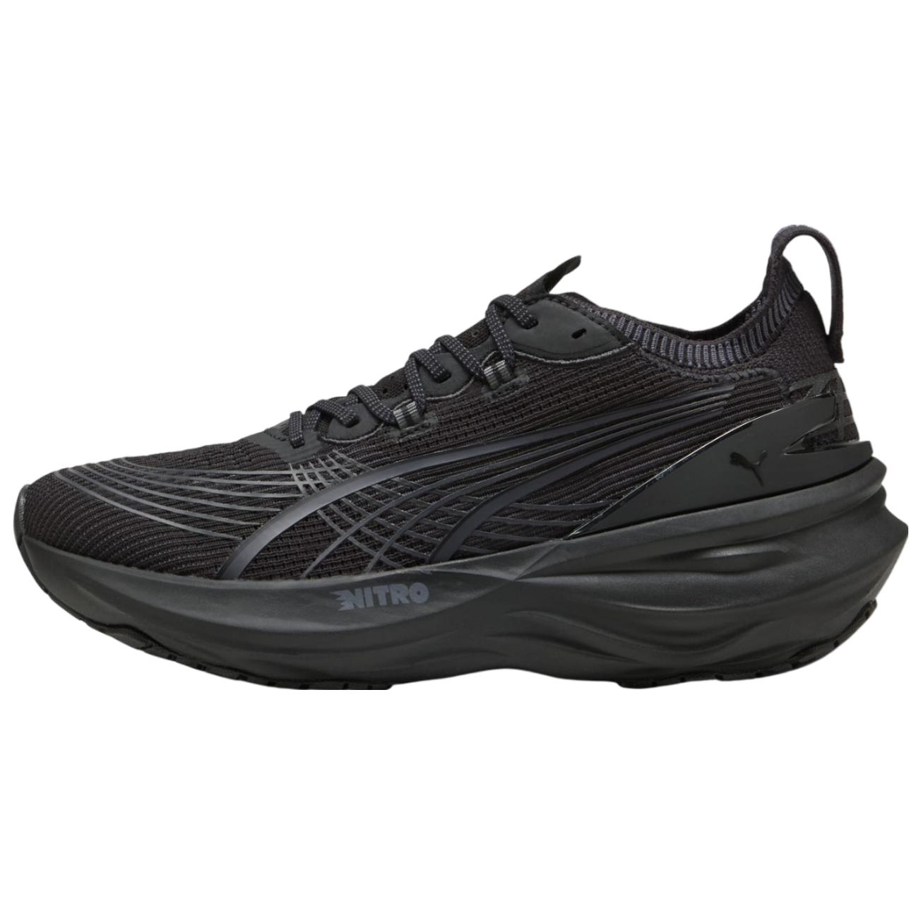 

PUMA Кроссовки для бега ForeverRun NITRO II с антискользящим покрытием, износостойкие, низкие, мужские, черные