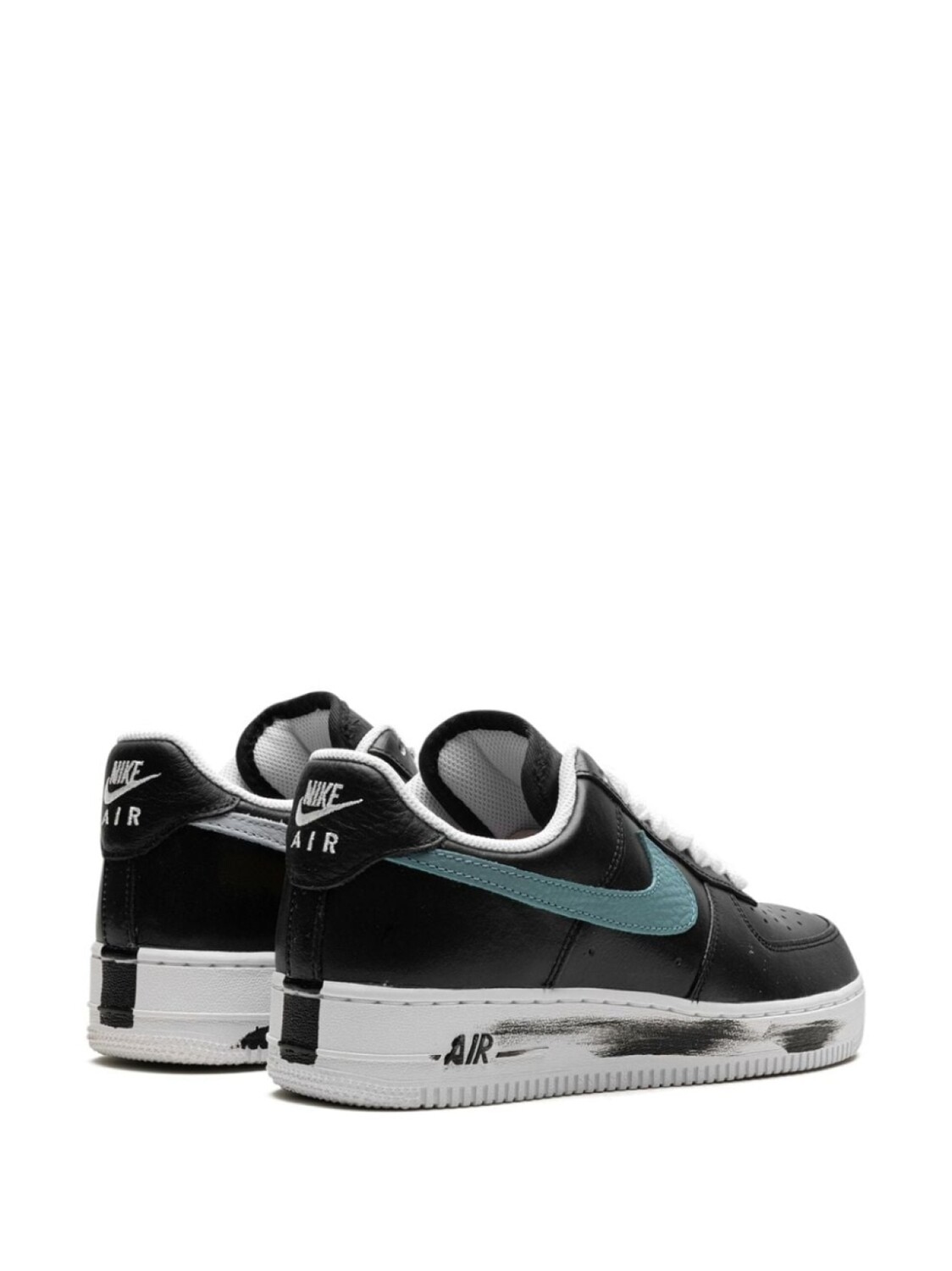 Кроссовки Nike x PEACEMINUSONE Air Force 1 Low "Paranoise 3.0", черный — фото 3