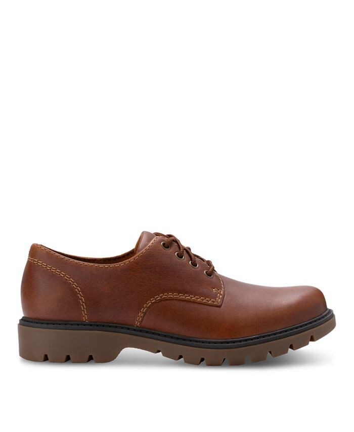Мужские оксфорды Lowell на шнуровке Eastland Shoe, коричневый — фото 2