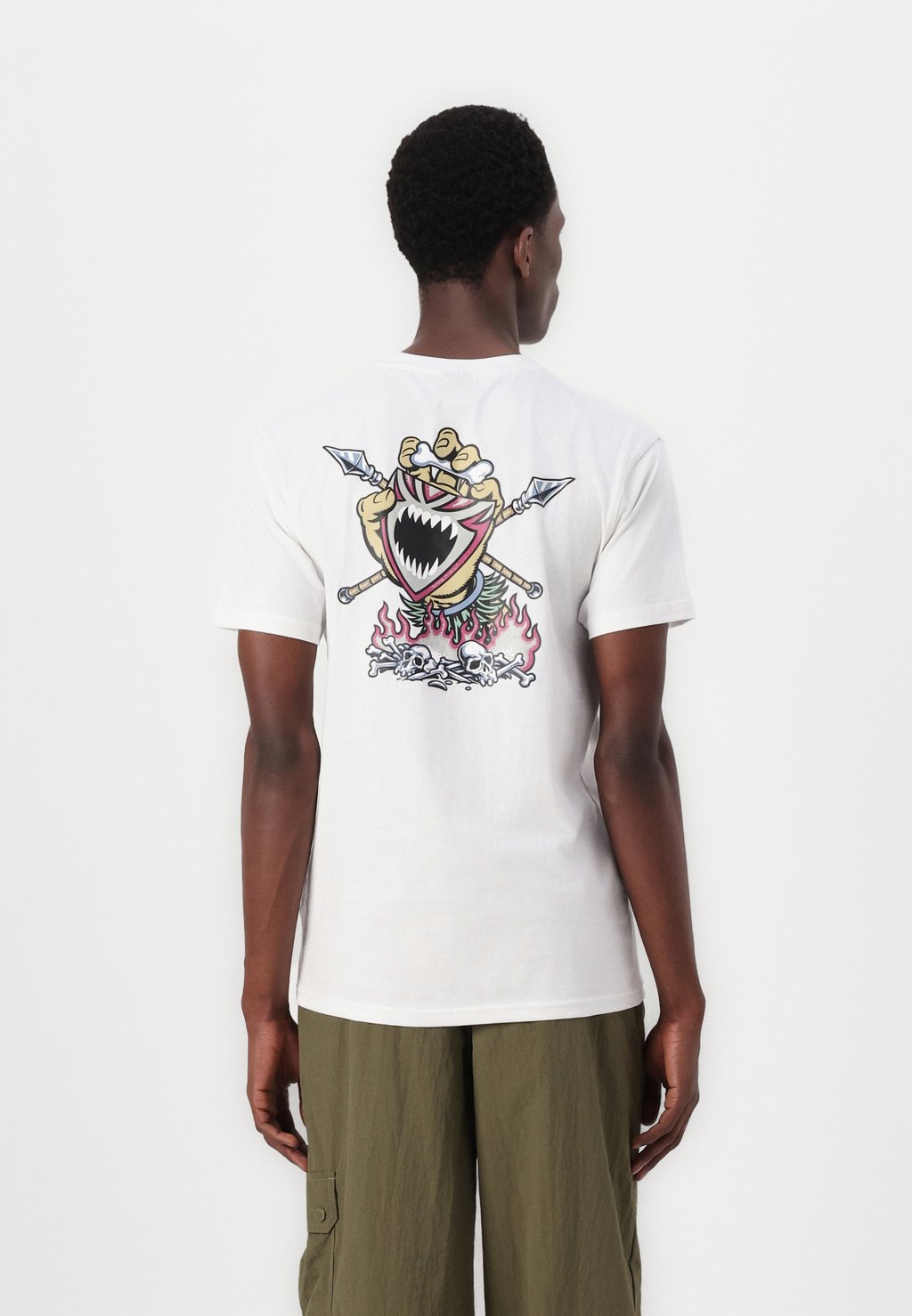 

Футболка с принтом SALBA SCREAMING WITCH DOCTOR UNISEX Santa Cruz, белый
