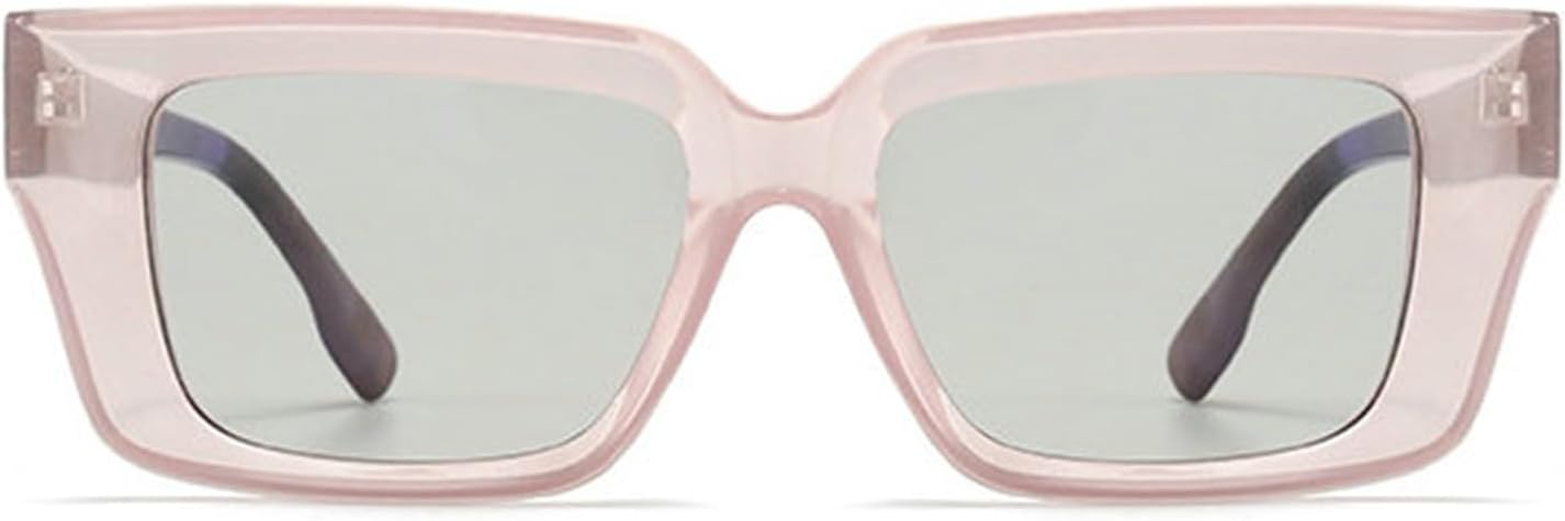 

Willochra Fashion Square Женские роскошные солнцезащитные очки в винтажном дизайнерском стиле, конфетные цвета, прозрачный градиент, мужские панк-солнцезащитные очки F27, C8