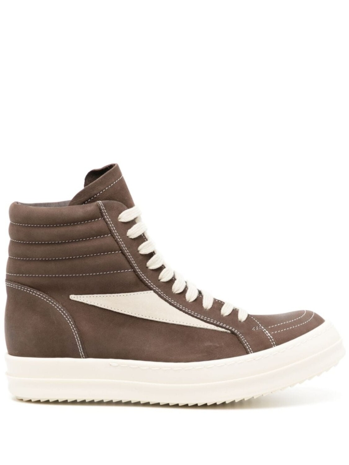 

Rick Owens высокие кеды, коричневый