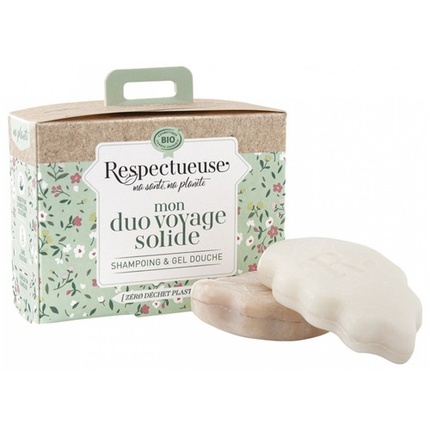 

Respectful Extra-Mild Solid Shampoo Bio 35g и Solid Shower Gel Nutr Markenlos