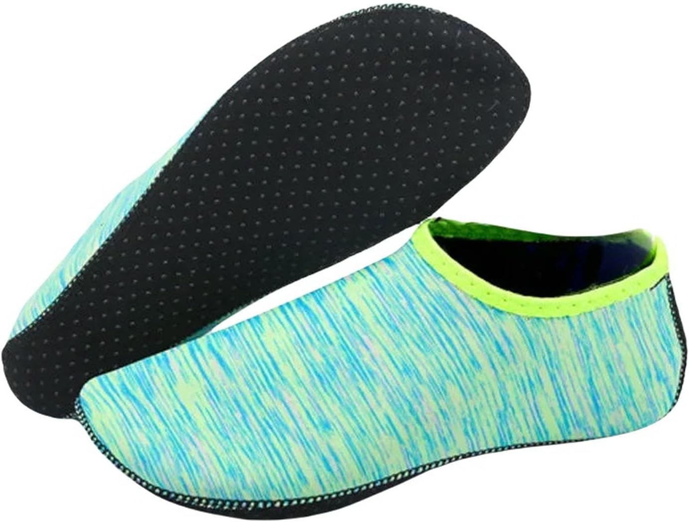 

Пляжные водные кроссовки для плавания и дайвинга, противоскользящие, унисекс, носки для воды, сандалии, плоская обувь, кроссовки-носочки Uebherv, зеленый