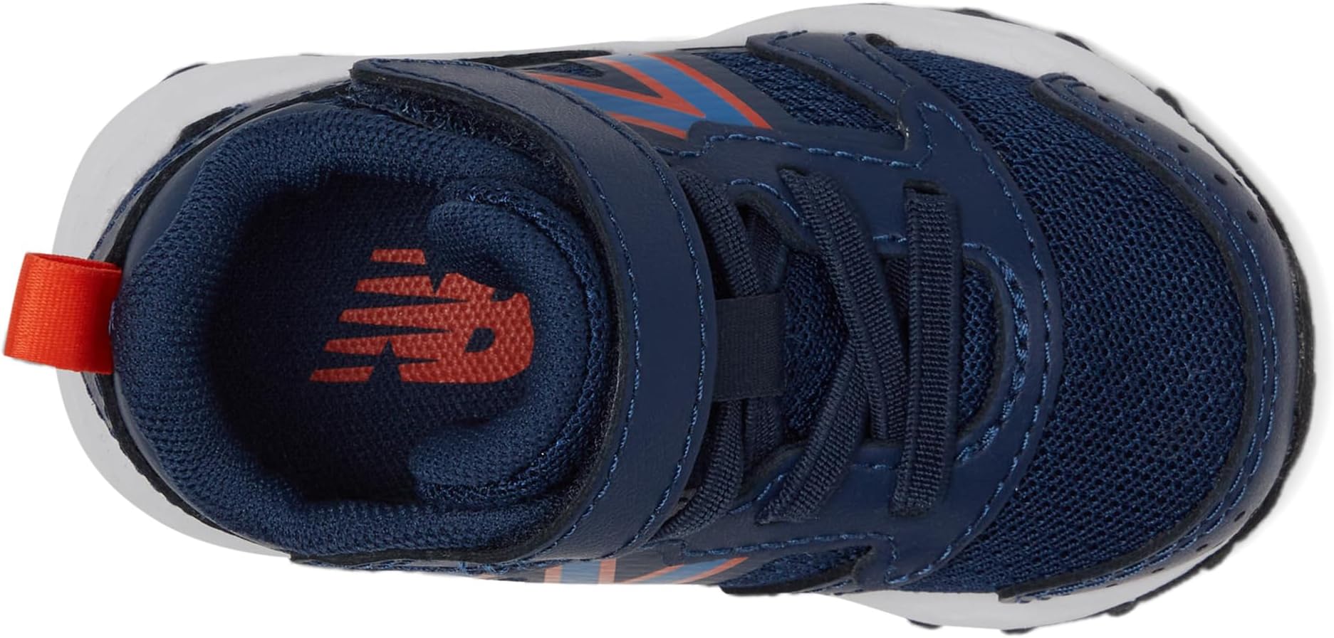 Кроссовки New Balance Kids Fresh Foam 650 Bungee Lace with Top Strap, NB Navy/Blue Oasis — фото 2