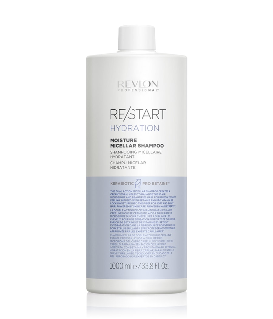

Шампунь для волос Revlon Professional Re/Start HYDRATION Moisture Micellar Shampoo, 1000 ml