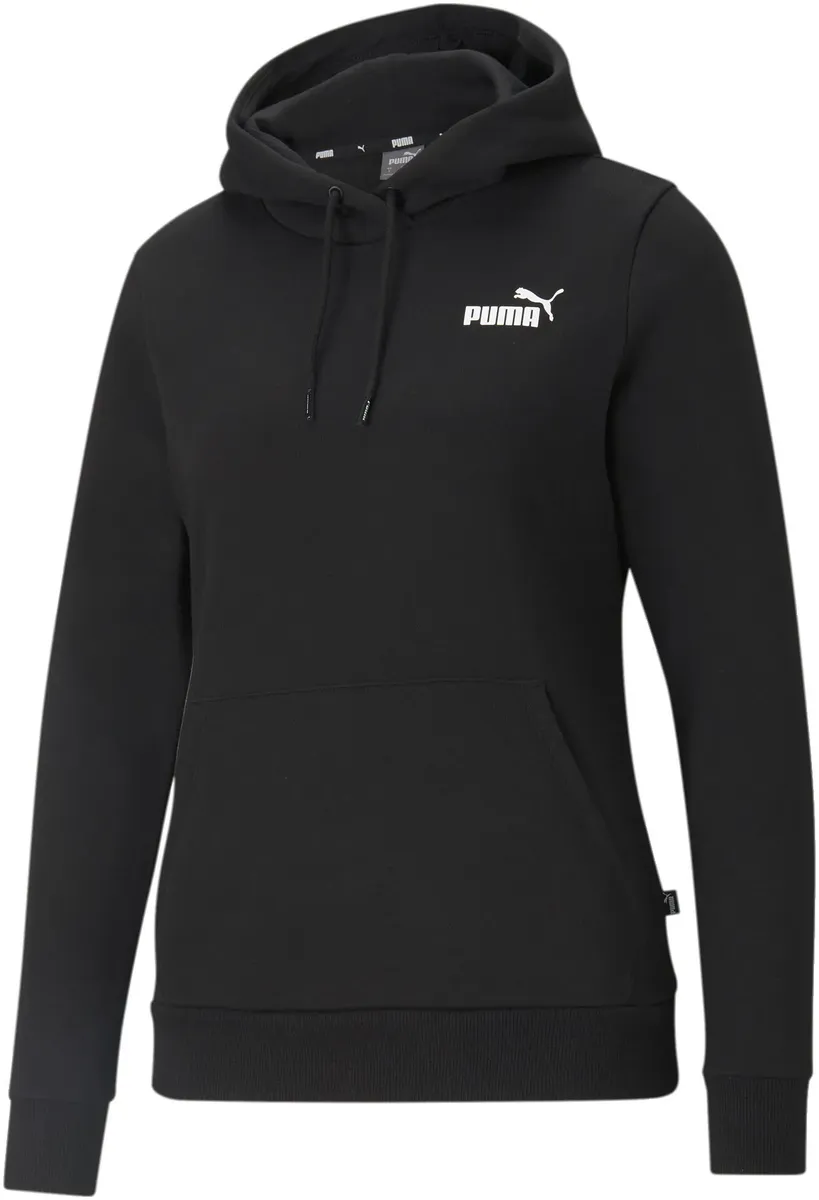 

Толстовка PUMA с капюшоном "ESS SMALL LOGO HOODIE FL", цвет Puma Black