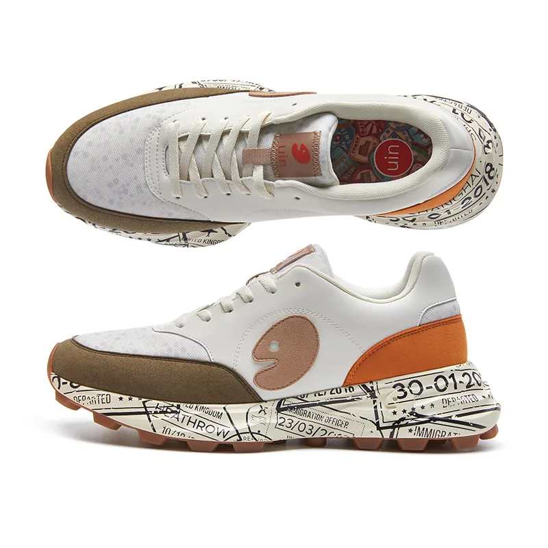 Кроссовки casual Benidorm Collection low top мужские U.IN, Cloud Brow Black — фото 4