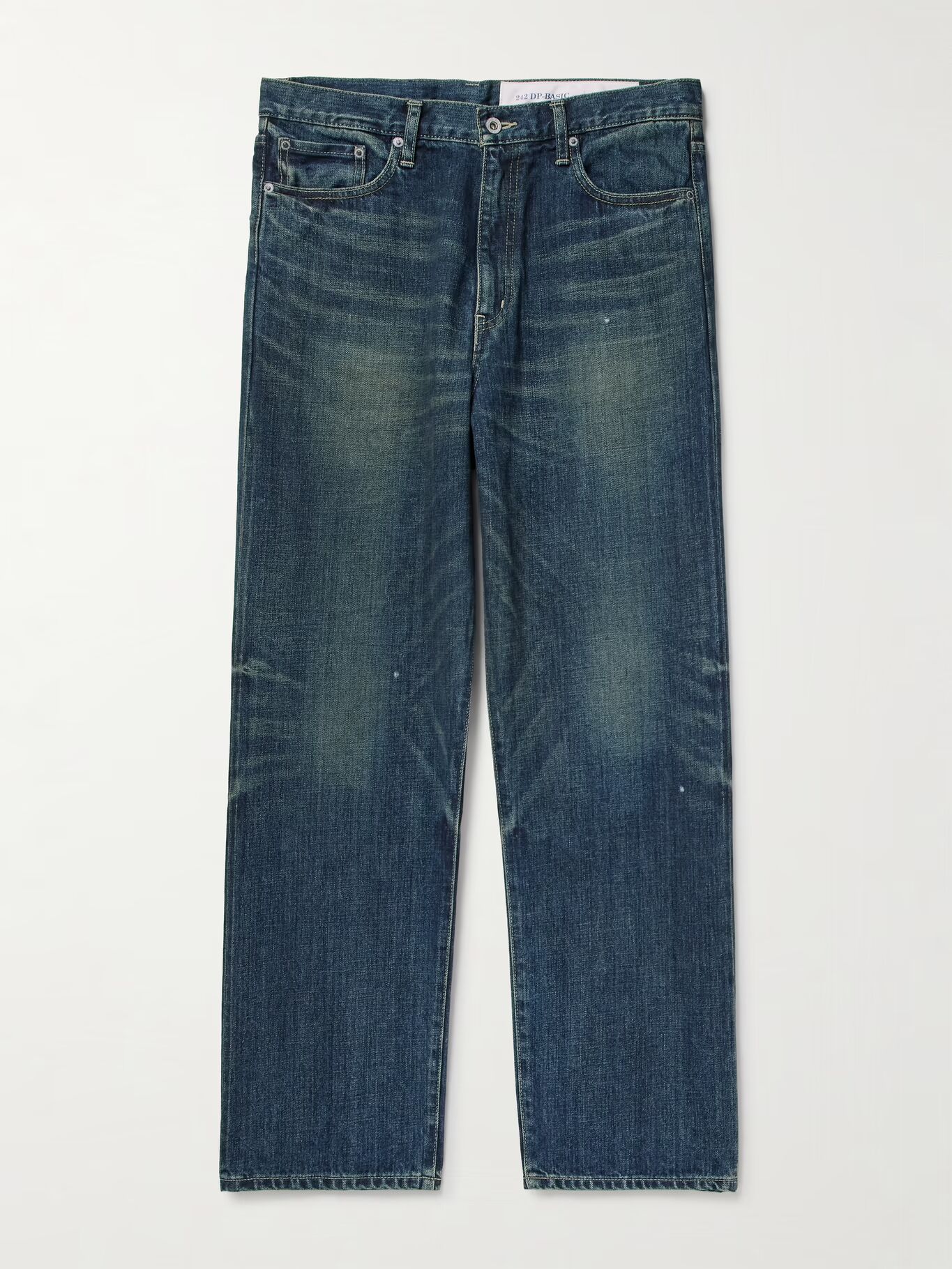

Джинсы DP Basic Straight-Leg Selvedge Jeans NEIGHBORHOOD, синий