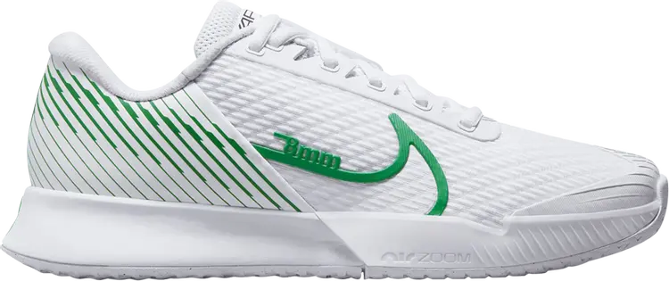 

Кроссовки Wmns Wmns NikeCourt Air Zoom Vapor Pro 2 'White Kelly Green', белый