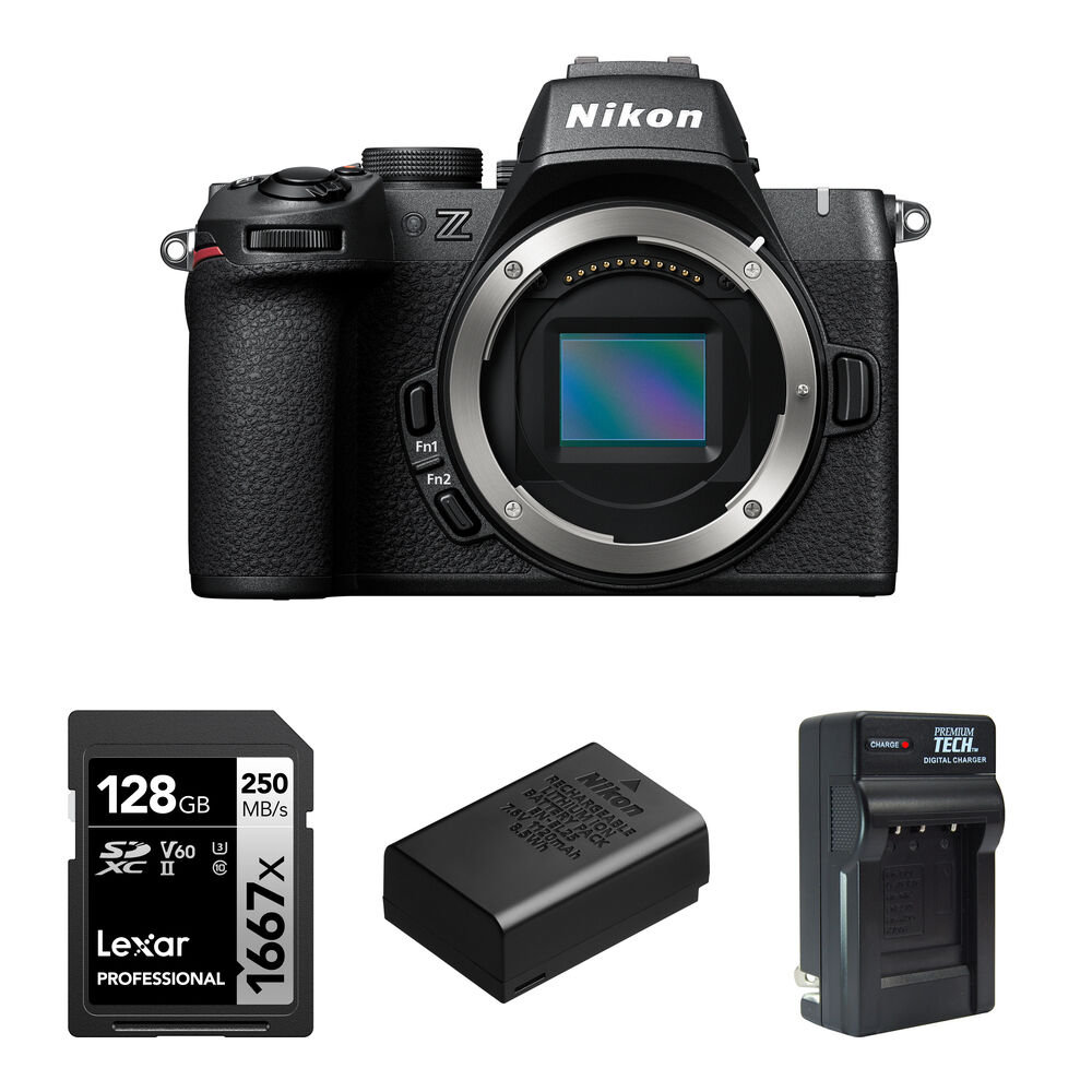 

Беззеркальная камера Nikon Z50 II Mirrorless Camera with Essentials+ Kit