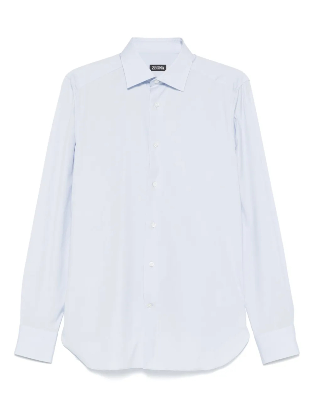 

Поплиновая рубашка Zegna, синий