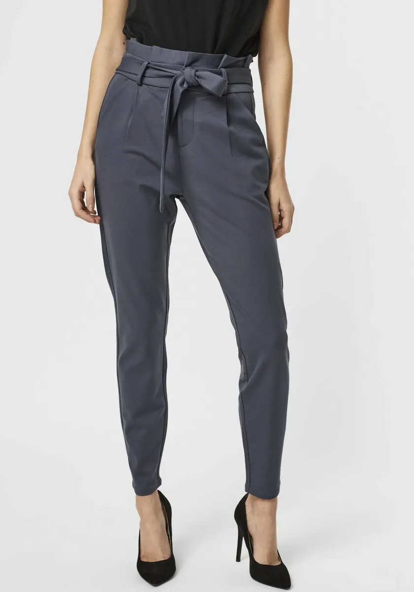 

Брюки Vero Moda в бумажном пакете "VMEVA HR LOOSE PAPERBAG PANT GA NOOS", синий