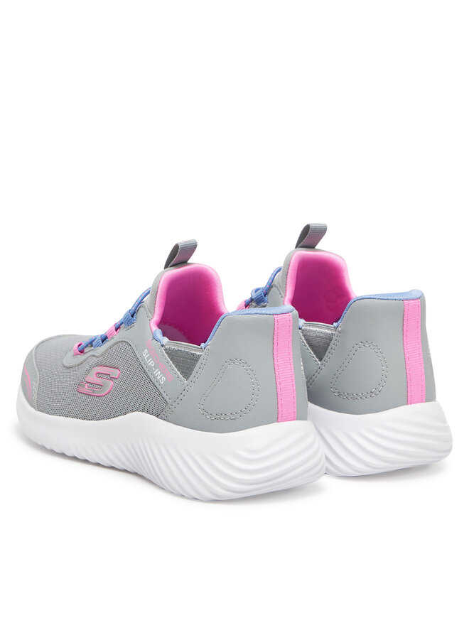 Кроссовки Bounder-Simple Cute 303585L/GRY Skechers, серый — фото 3