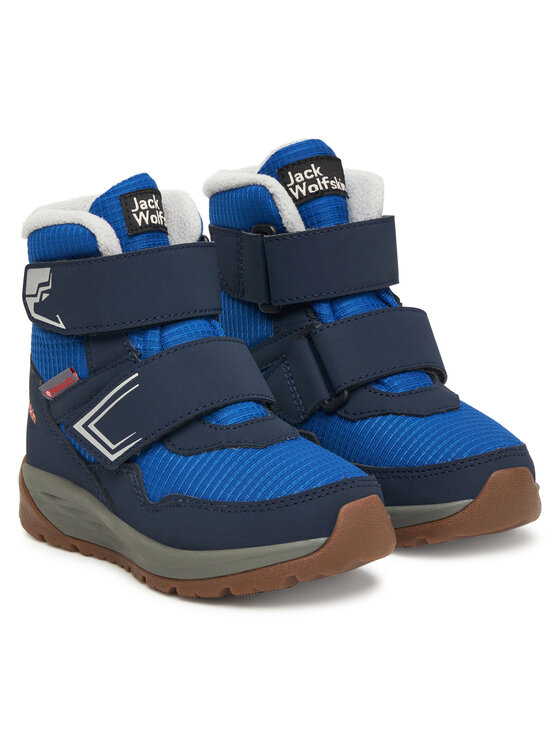 Сапоги для снега Polar Bear-b Texapore Mid Vc K A62144 Jack Wolfskin, синий — фото 2