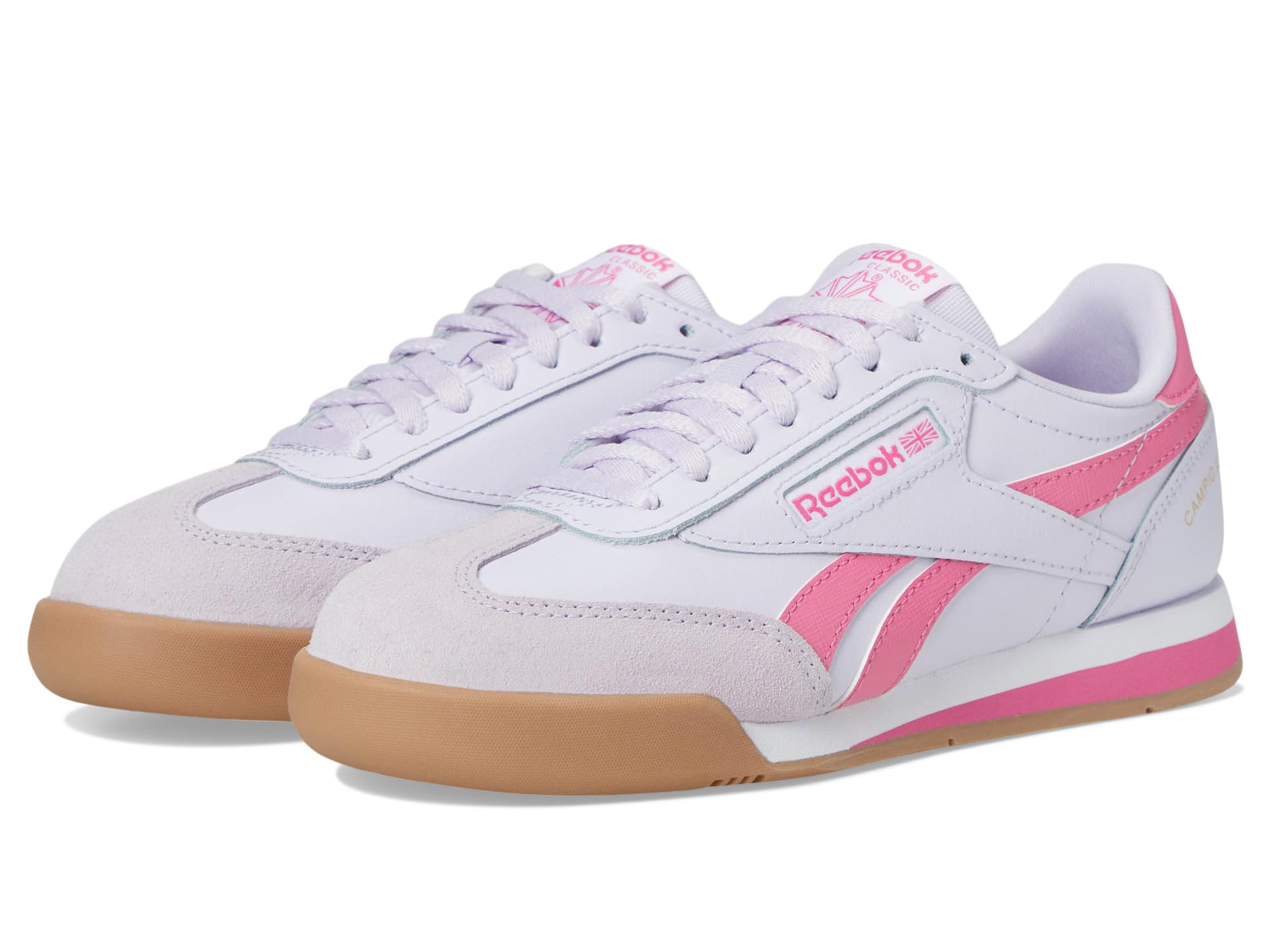 

Кроссовки Reebok Kids Campio Xt, Digital Gleam/True Pink/White/Gum