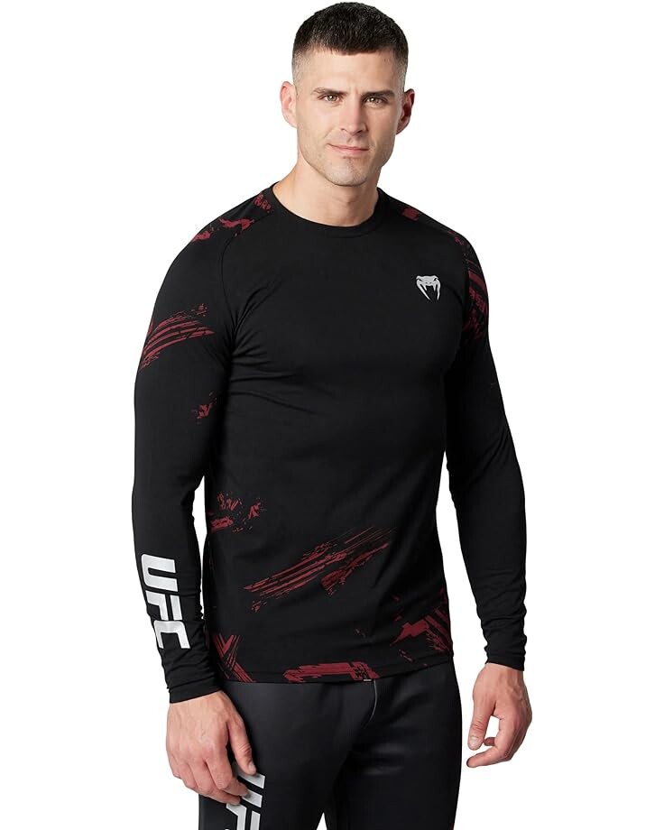 

Футболка VENUM UFC Venum Authentic Fight Week 2.0 Long Sleeve, черный