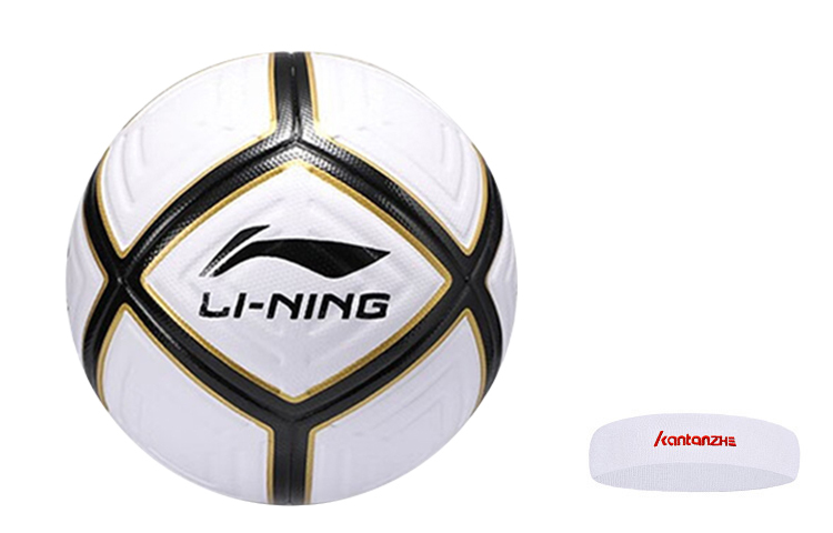 

LINING Размер 4 футбольный мяч TPU Unisex черный белый