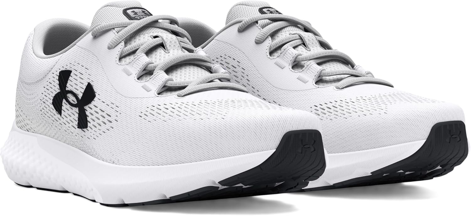 Мужские кроссовки Under Armour Charged Rogue 4, белый/черный — фото 3