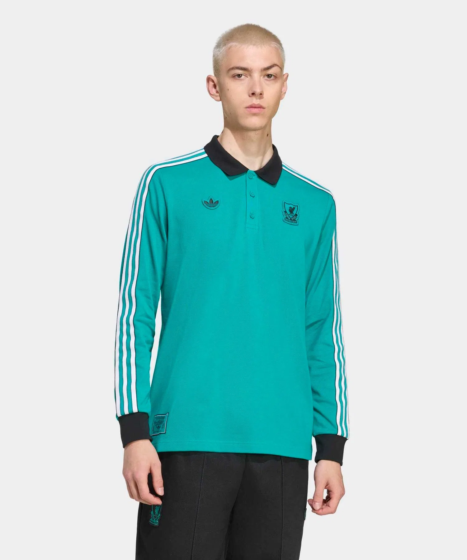 Футболка-поло с длинными рукавами Liverpool FC Terrace Icon / adidas