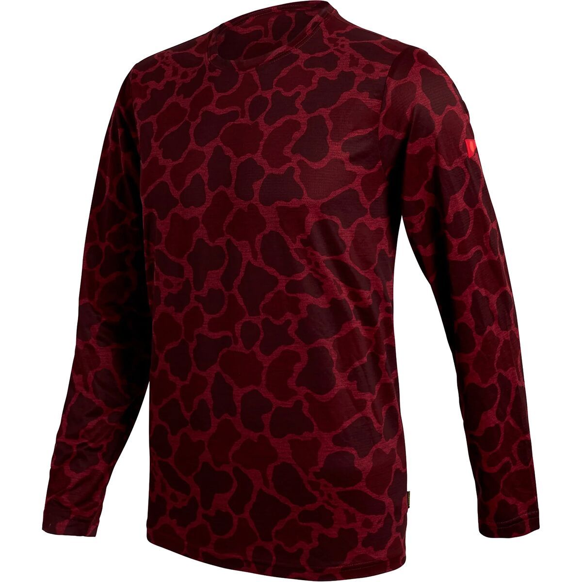 

Воздушная рубашка с длинным рукавом Florence Marine X, цвет heather maroon camo