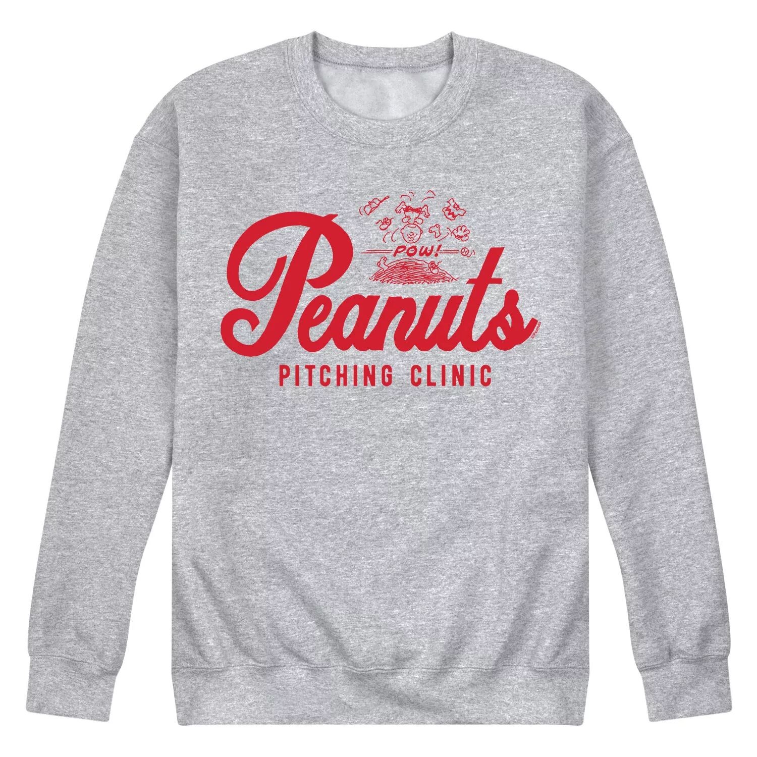 

Мужская толстовка Peanuts Pitching Clinic Licensed Character