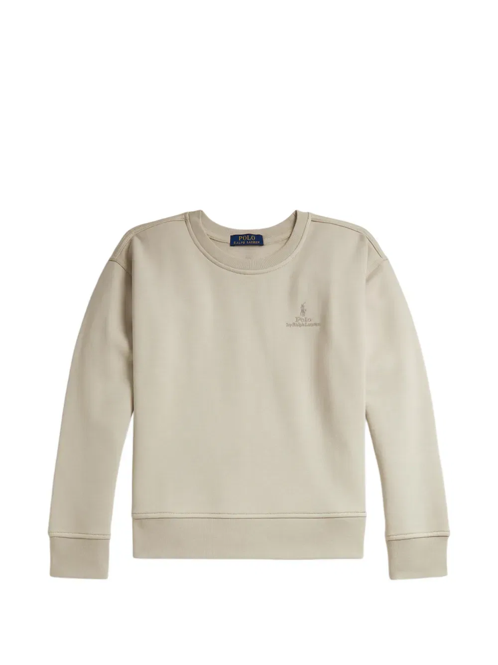 Спортивный костюм с вышитым логотипом Polo Ralph Lauren Kids, нейтральный — фото 2
