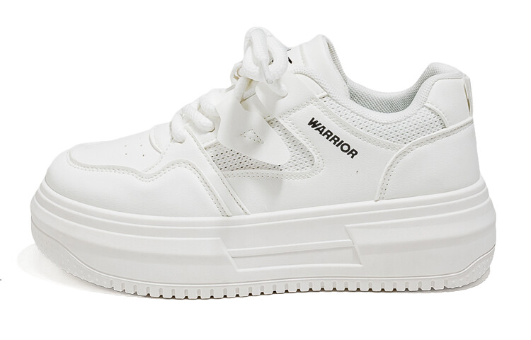 

Кроссовки WARRIOR Skateboard Shoes Women's Low-Top White, Белый, Кроссовки WARRIOR Skateboard Shoes Women's Low-Top White