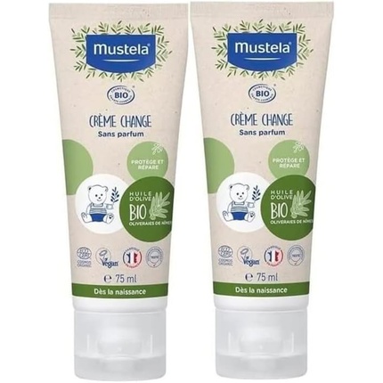 

Крем под подгузник MUSTELA - органический, сертифицированный DUPLO 75 мл + 75 мл