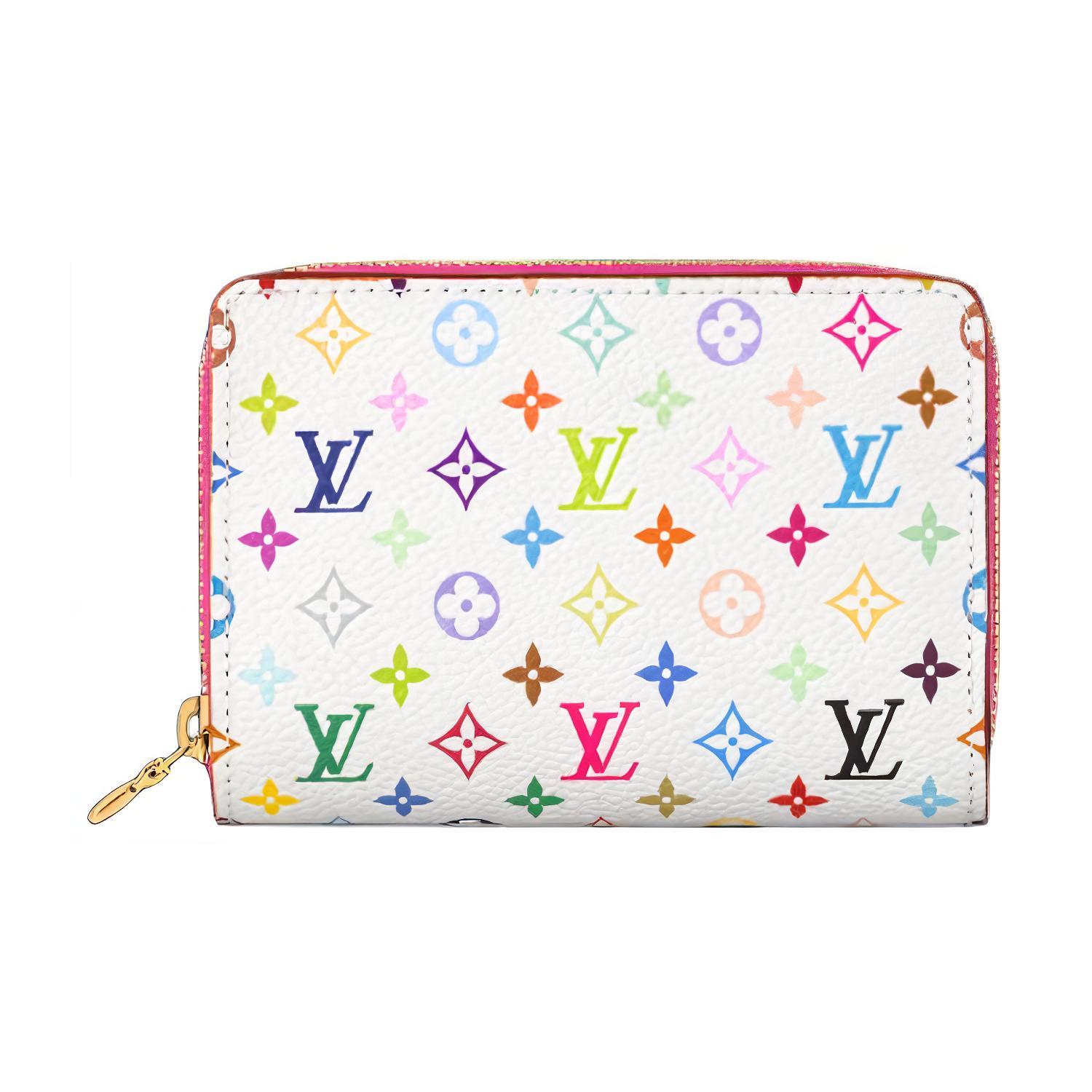 

LOUIS VUITTON Кошелек X Takashi Murakami Lou белый разноцветный