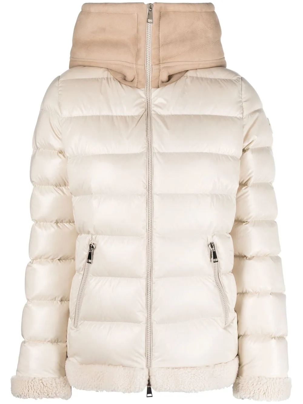 

Куртка Guichard с отделкой из овчины MONCLER, нейтральный