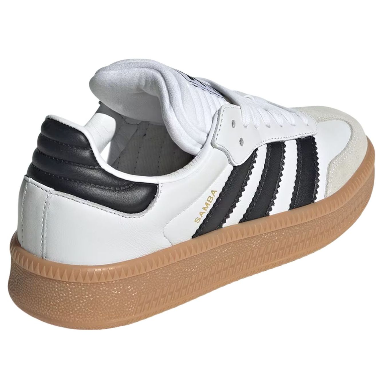 (GS) Adidas Samba XLG 'White Black Gum' — фото 3