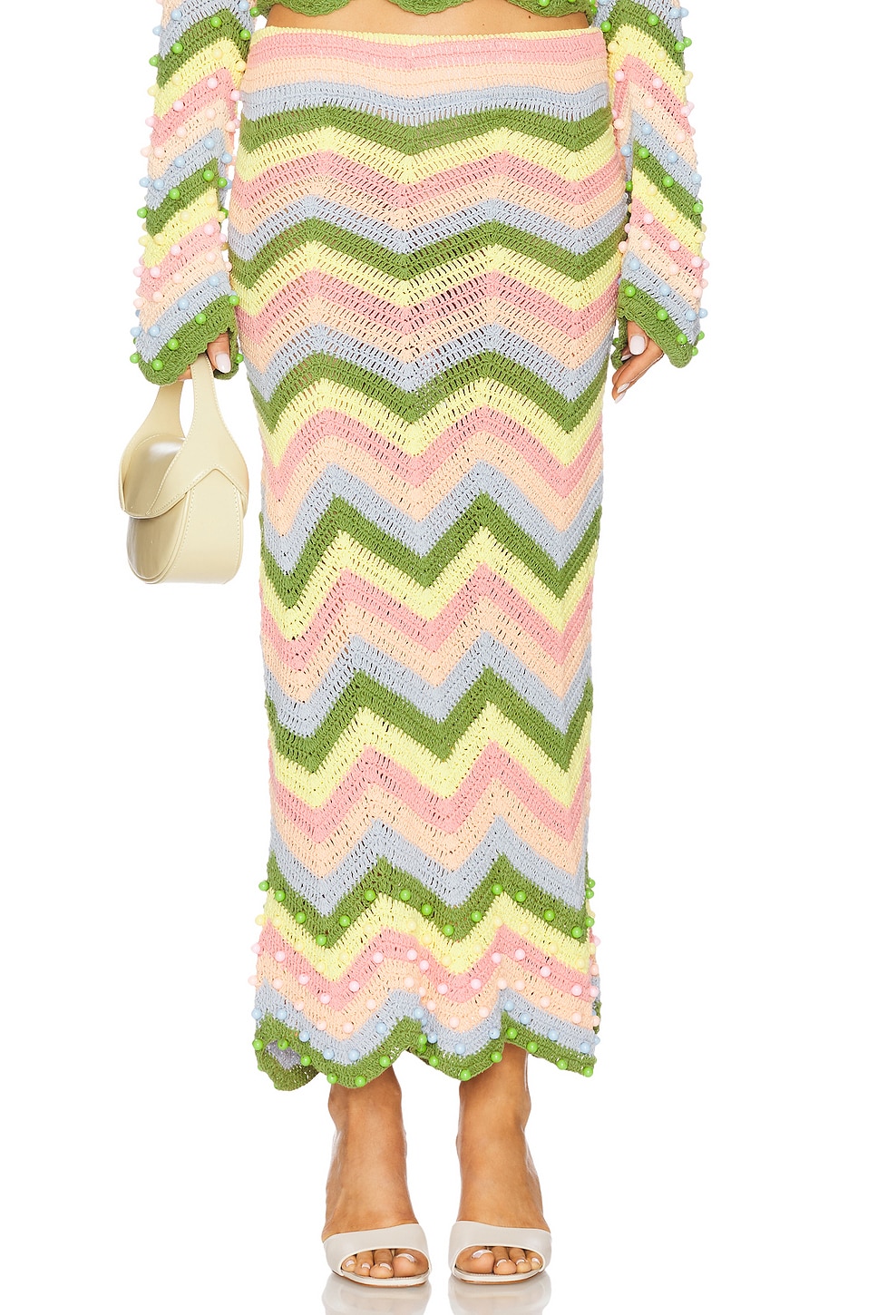 

X revolve полосатая юбка Celiab, multi stripe