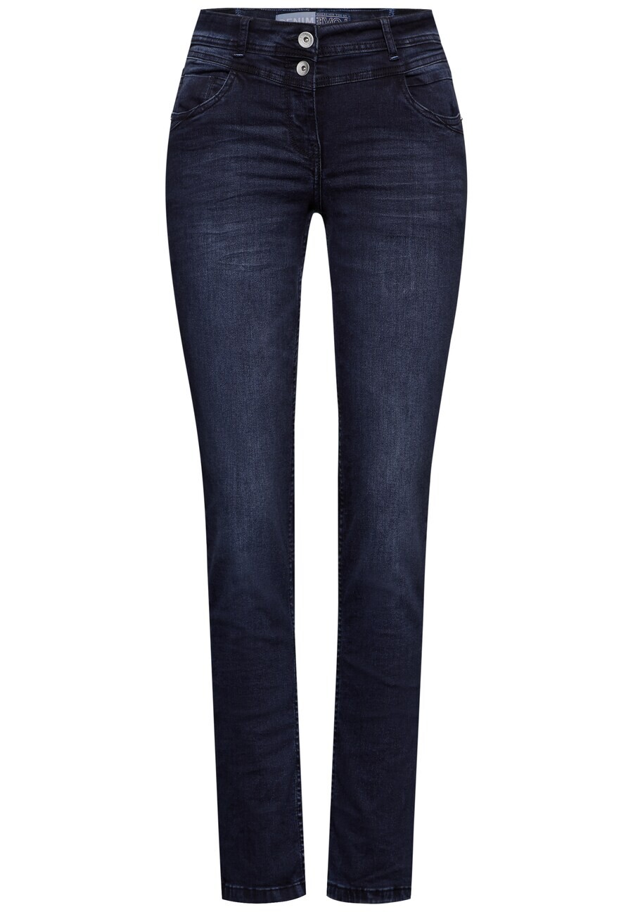

Джинсы CECIL Slim fit Jeans, синий деним
