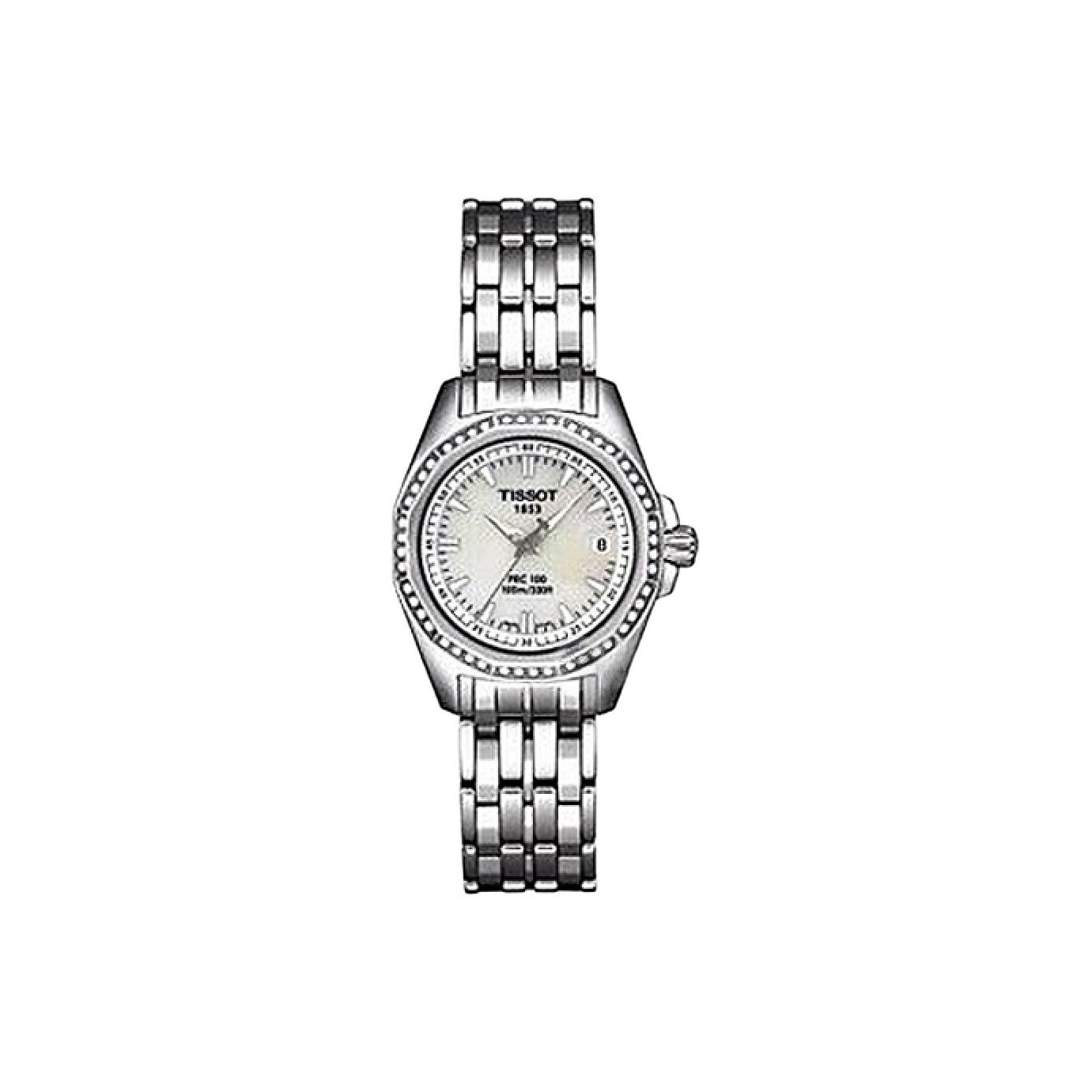 

TISSOT Часы Quartz Movement Women's Watch Watch 29mm Silver Dial Stainless Steel Case Stainless Steel Watchband, Silver Dial