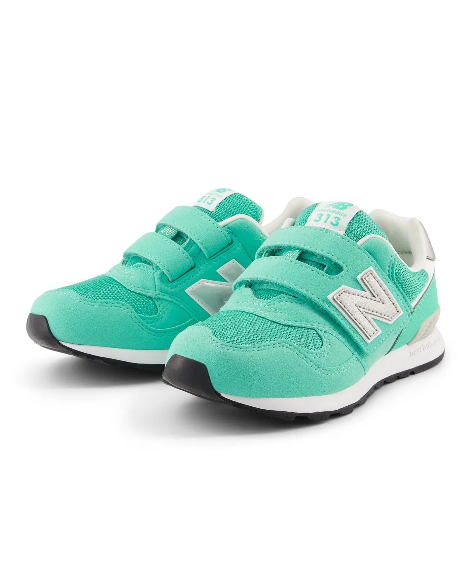 Детские кроссовки New Balance 313 Hook and Loop фиолетовые — фото 3