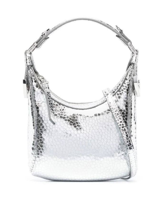 

Серебряная сумочка SS23 By Far, серый