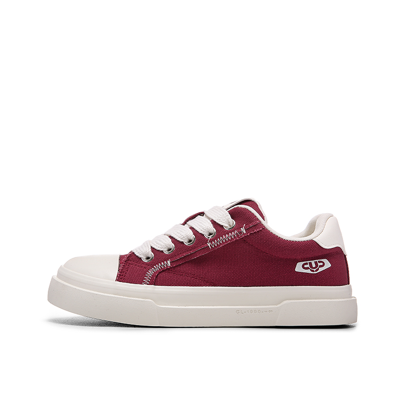 

TKRS Износостойкие и легкие мужские низкие кеды из холста - бордовые, цвет Burgundy