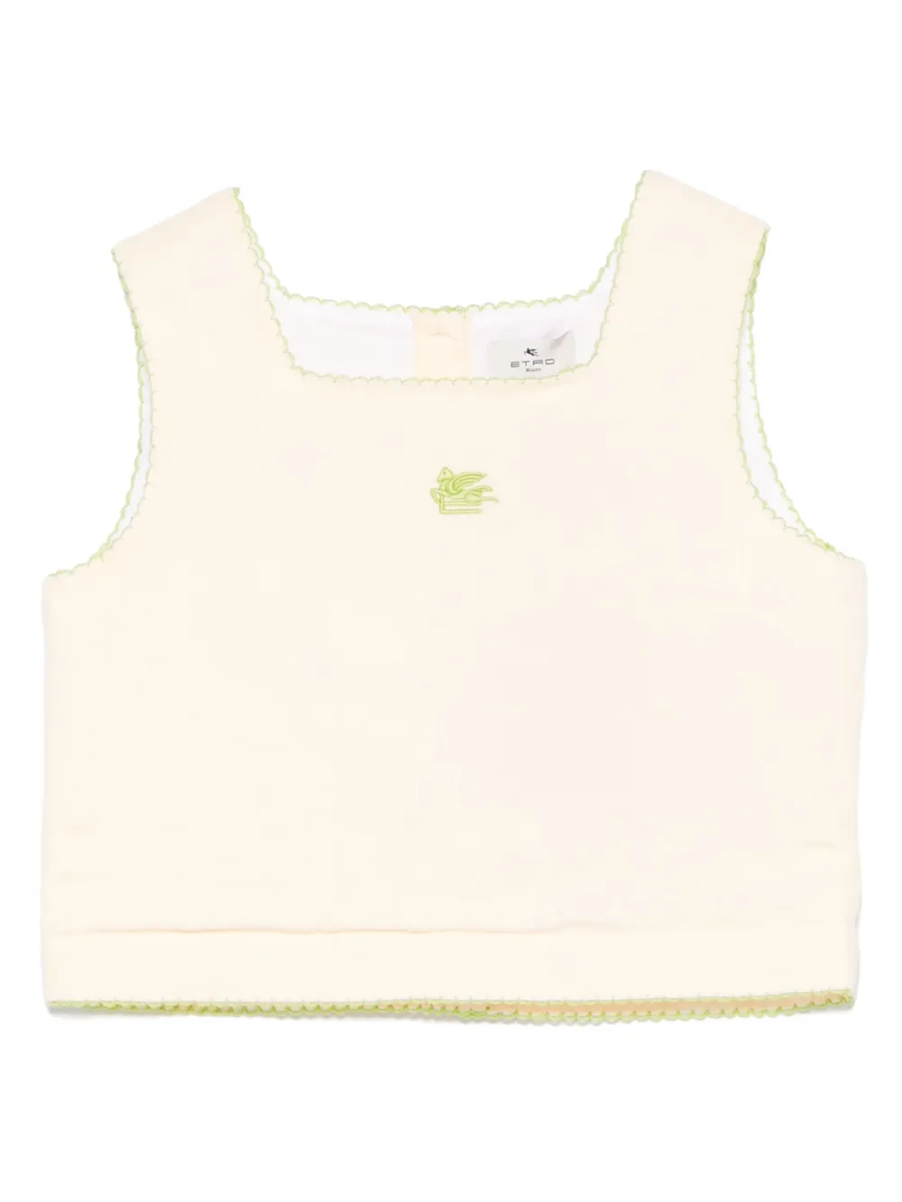 

Топ с жаккардовым узором ETRO KIDS, желтый
