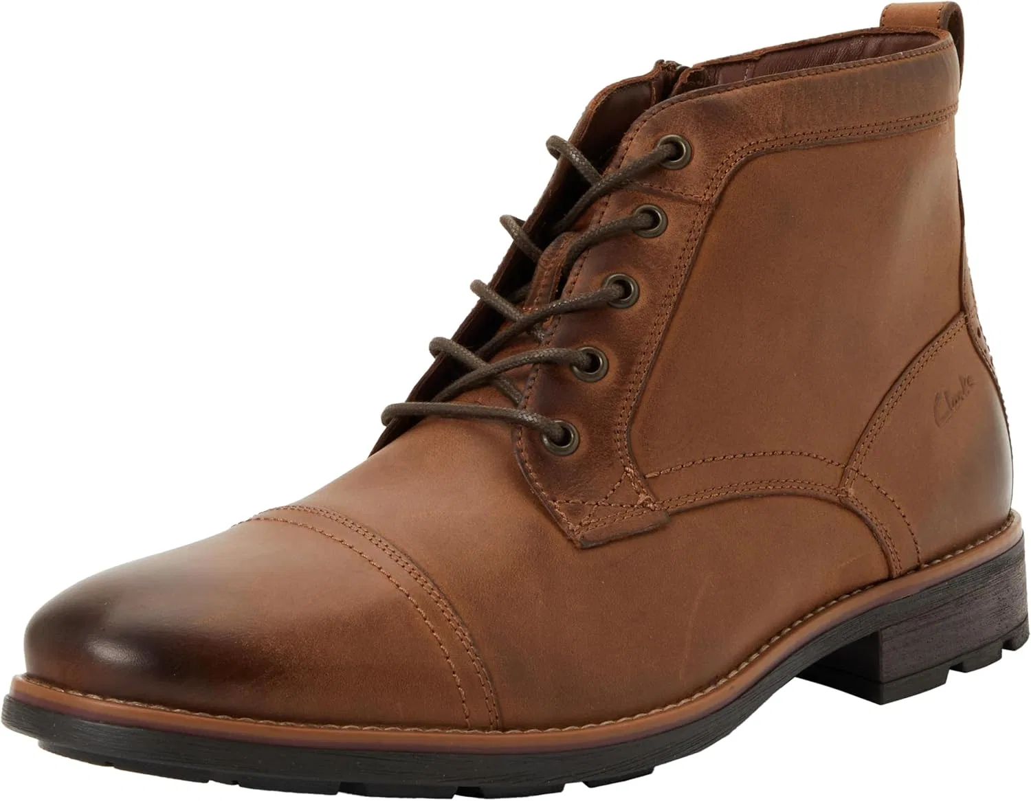 Мужские ботинки Clarks Emmet Zip Chelsea, Black Sde