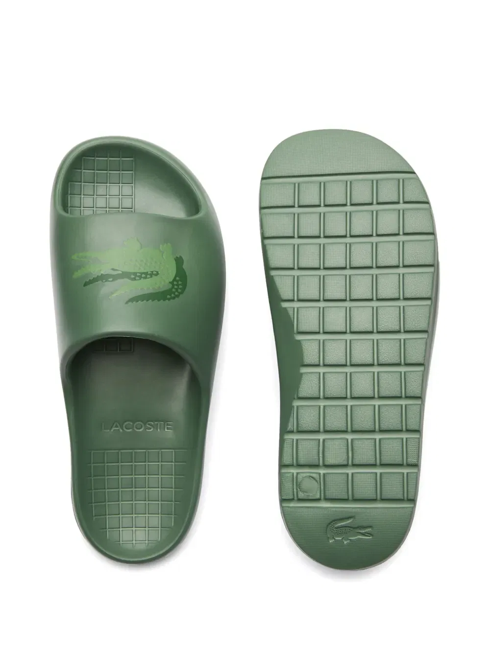 Шлепанцы Serve 2.0 Lacoste, зеленый — фото 4