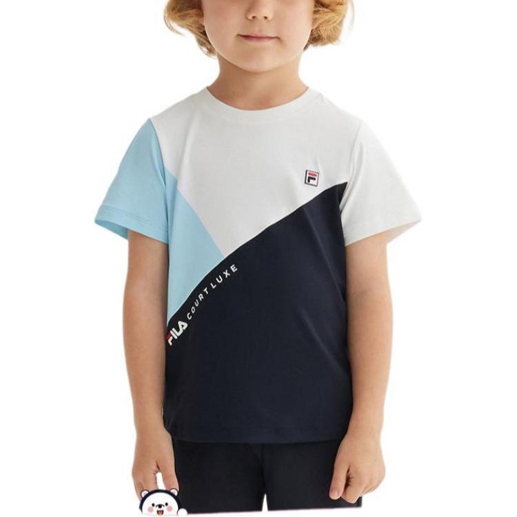 FILA KIDS Футболка royal blue для детей 3-7 лет — фото 4