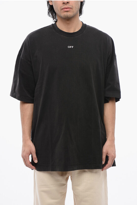 

Футболка Off-White Mary, темно-серый